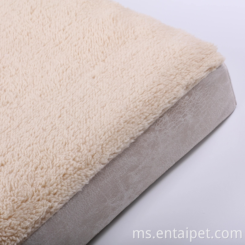 Produk haiwan kesayangan baru mewah mewah katil anjing peliharaan yang selesa